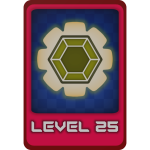Level 25 Trading Card