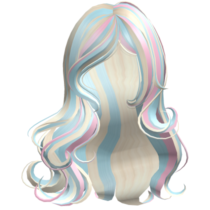 ♡ Silky Long Ethereal Waves (Confetti) Roblox item