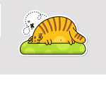 The lazy cat group!