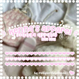 ୨ kenna’s apparel ୧