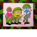 spongebob soilder