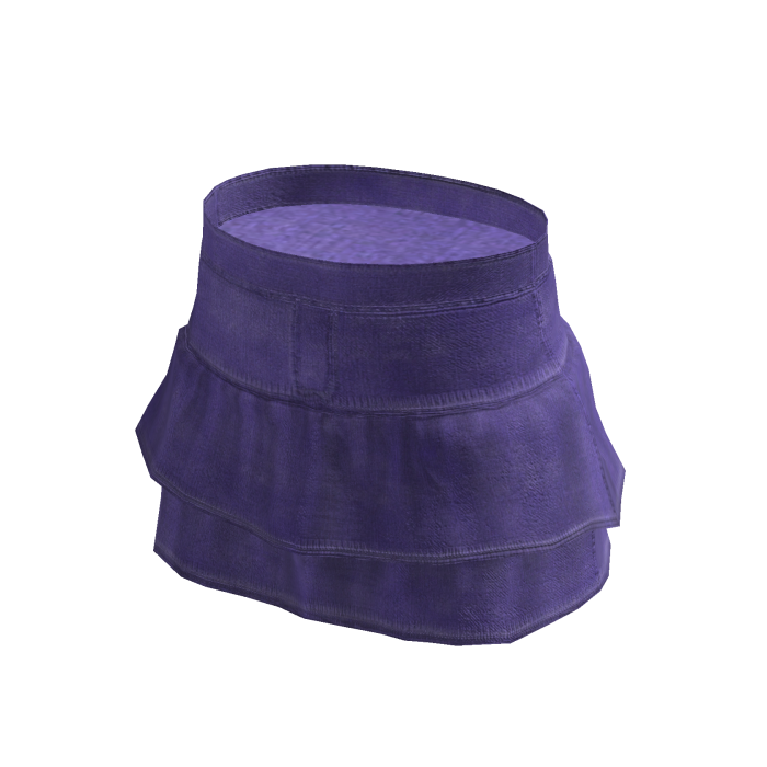 Denim Skirt(purple)[fendudu]