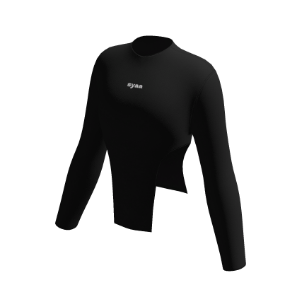 ☆ Black syaa bodysuit fashionble