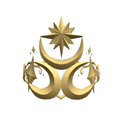 Golden Moon Night Crown Roblox item