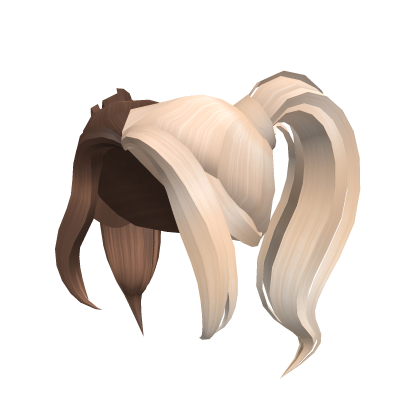 Popular Girl Pigtails in Brown/Blonde Roblox item