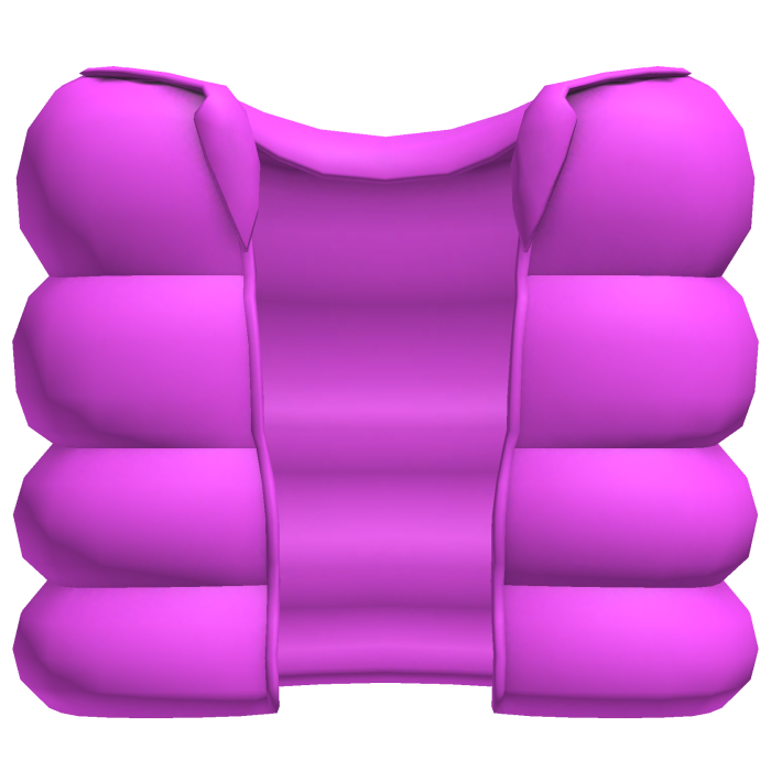 pink cozy puffer vest
