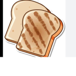 Baked toast