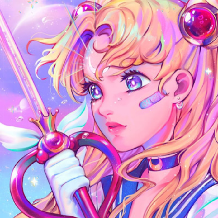 Aesthetic girl | Pastel | Sailor Moon | Anime girl Roblox decal