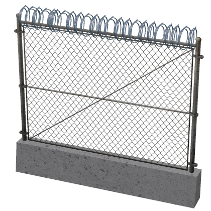Military Base Fence Warzone Outpost Tactical