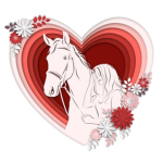 Horses love and you