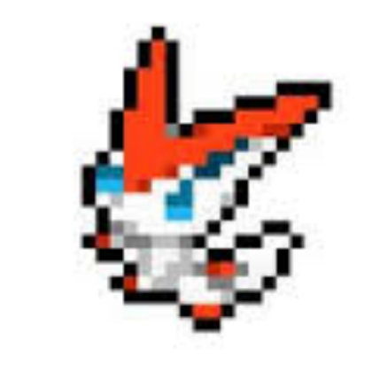 shiny pixel victini Roblox decal