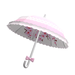 🍀Spring Flower Lace Parasol (Pink)