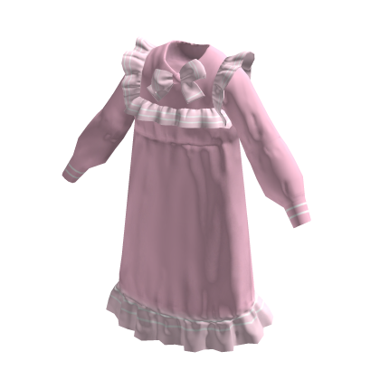 Pajamas dress (pink) thumbnail