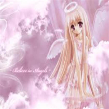 cute anime girl angel Roblox decal