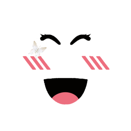 Butterfly face! Roblox decal