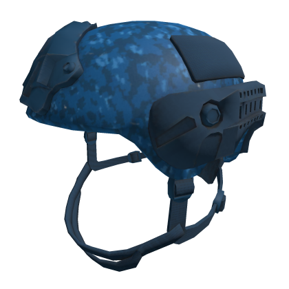 Blue Camo Helmet United  Roblox item