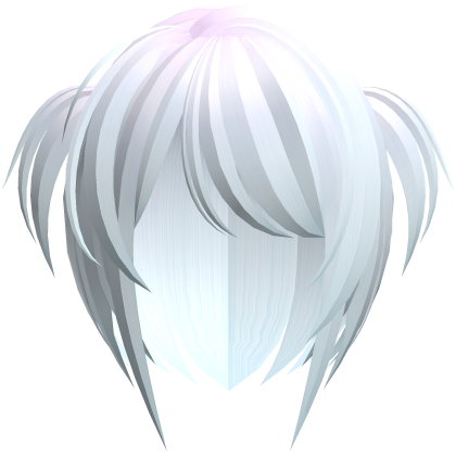 shy moe cute messy emo pigtails in pink blue Roblox item