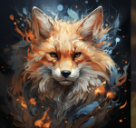 Fire Flaming Foxes! x