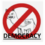 Anti Turkey Llama Democracy