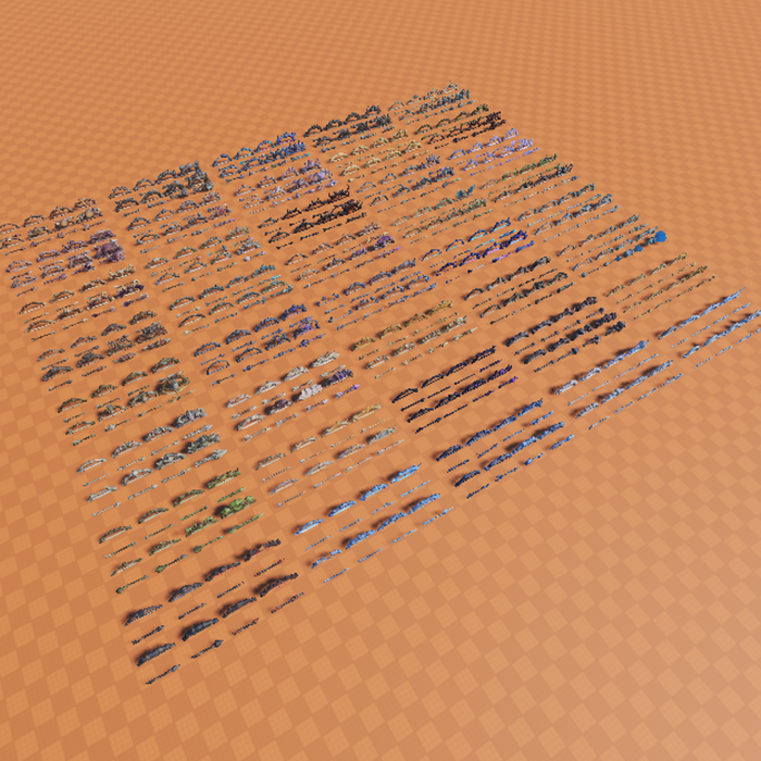 300+ Low Poly Evolving Bow & Arrow Models preview 3
