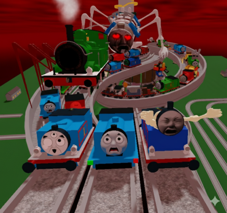 TWR vs sodor fallout, shed 17 cart ride screenshot 3