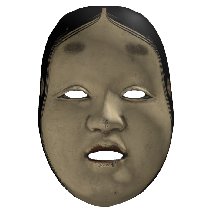Ko-Omote Noh Mask