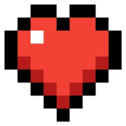 Minecraft Heart of health Roblox decal