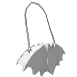White Bat Purse (Gold Edition)