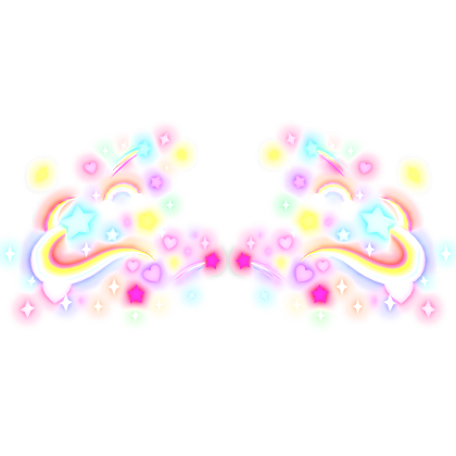 [EMISSIVE] Neon Rainbow Starry Aura
