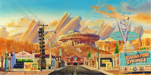 Radiator Springs Disney Pixar Cars