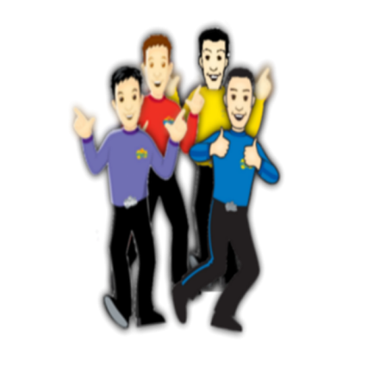 The Cartoon Wiggles in 2012 Roblox decal