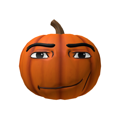 Halloween Man Face Pumpkin