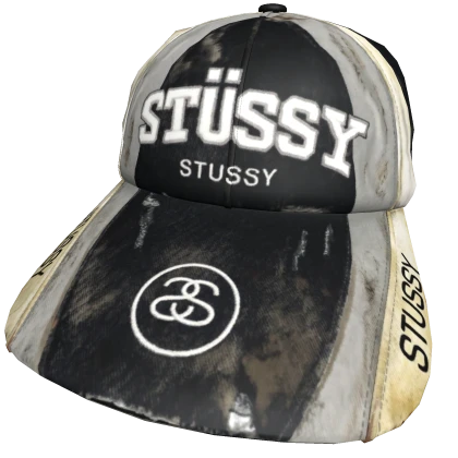 Distressed Stussy Cap Y2K Black | Roblox Item - Rolimon's