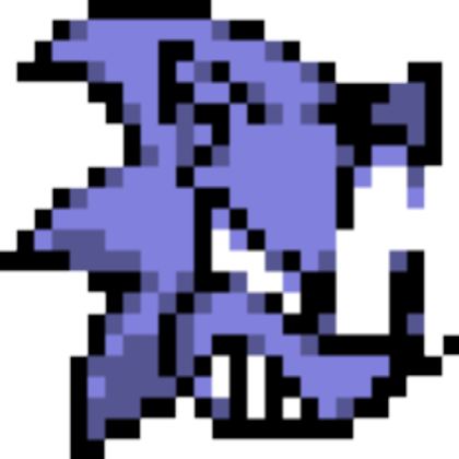 Pixel Sonic Icon Roblox decal