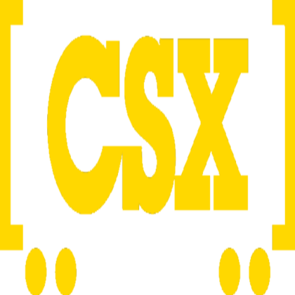 CSX boxcar logo transparent Roblox decal
