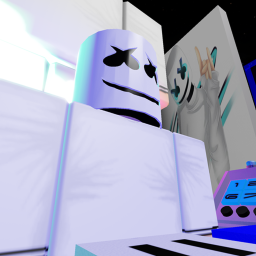Party with Marshmellow at space.