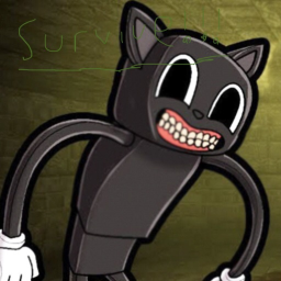 Survival Cartoon cat