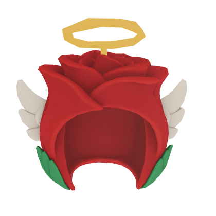 Angel Rose Halo Helmet Roblox item