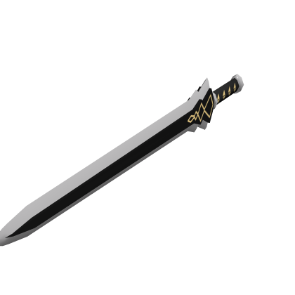 Gold Plated Anime Longsword thumbnail