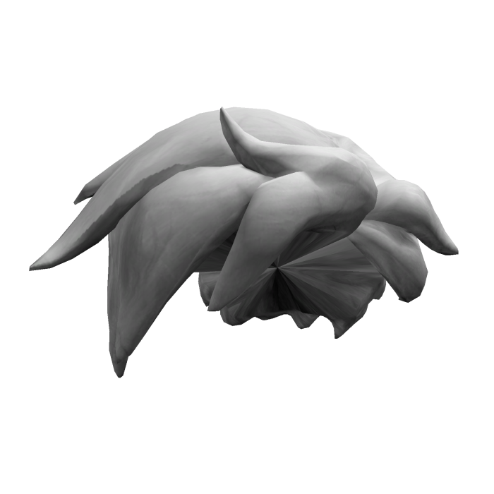Outcast hair | White