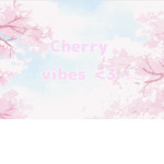 Cherry Blossom Vibe ;)