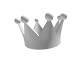 White Flying Crown