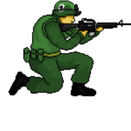 Pixel Soldier Roblox decal