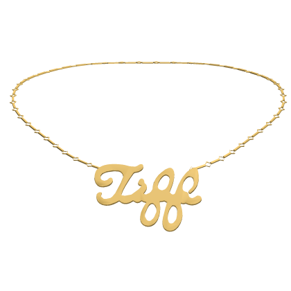 Tiffany Bride of Chucky Tiff Chain Necklace Roblox