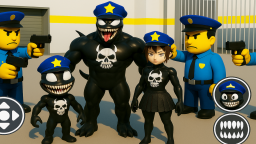 👻 BLACK SQAD FAMILY PRISON RUN ESCAPE! (Obby)