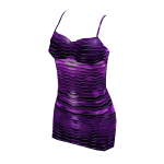 Excusive Purple Dress