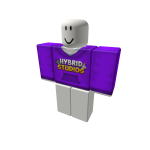 HybridStudios purple hoodie