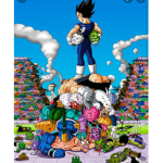 The prince of all saiyans style