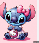 HELLOKITTY AND STICH ARE SLAY
