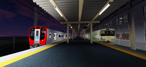 【Free operation┃Fridra】 
森涼急行鉄道/Morisuzu express railway 